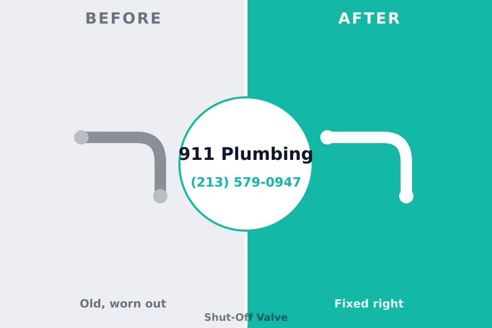 Before and after: plumbing company Cattaraugus, NY